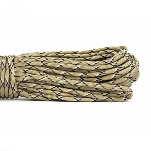 khaki camo paracord lanyard 7 strands